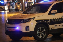  اطلاق النار على السيارة - اصابة شرطي خلال مطاردة في الرملة 